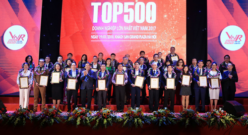 Đất Xanh vào top 500 doanh nghiệp lớn nhất Việt Nam năm 2017