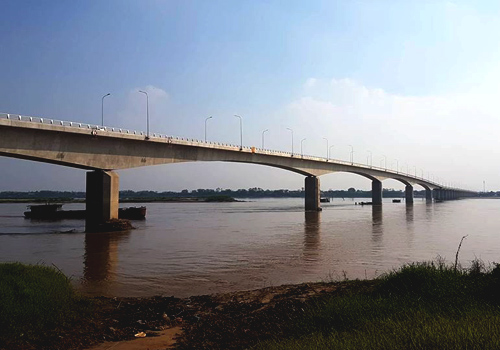 Cầu Văn Lang nối Phú Thọ và Hà Nội được thông xe